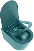 Hangend toilet Randloos LAVIE Smag Petrol Blauw excl. Wc bril Hangend toilet Randloos LAVIE Smag Petrol Blauw excl. Wc bril