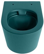 Hangend toilet Randloos LAVIE Smag Petrol Blauw excl. Wc bril Hangend toilet Randloos LAVIE Smag Petrol Blauw excl. Wc bril