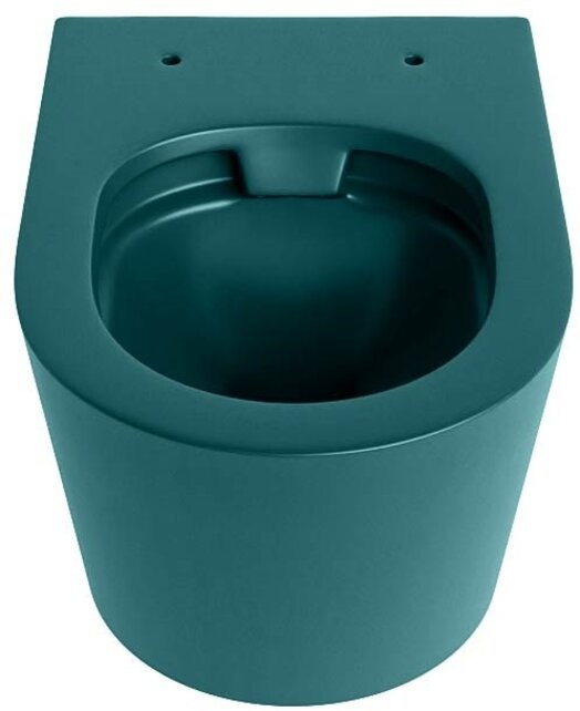 Hangend toilet Randloos LAVIE Smag Petrol Blauw excl. Wc bril Hangend toilet Randloos LAVIE Smag Petrol Blauw excl. Wc bril