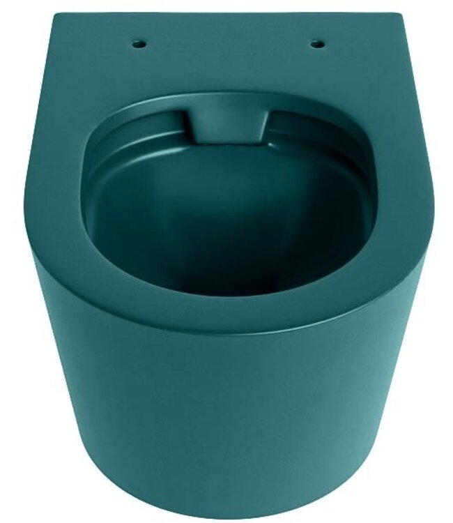 Hangend toilet Randloos LAVIE Smag Petrol Blauw excl. Wc bril