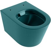 Hangend toilet Randloos LAVIE Smag Petrol Blauw excl. Wc bril Hangend toilet Randloos LAVIE Smag Petrol Blauw excl. Wc bril