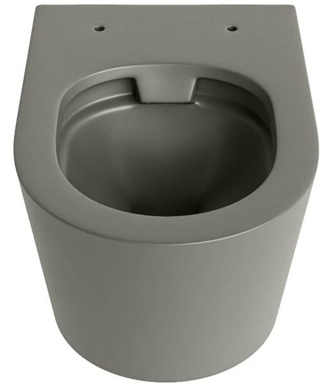 Hangend toilet Randloos LAVIE Smoke Taupe excl. Wc bril
