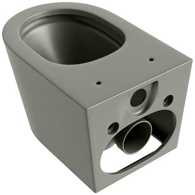 Hangend toilet Randloos LAVIE Smoke Taupe excl. Wc bril