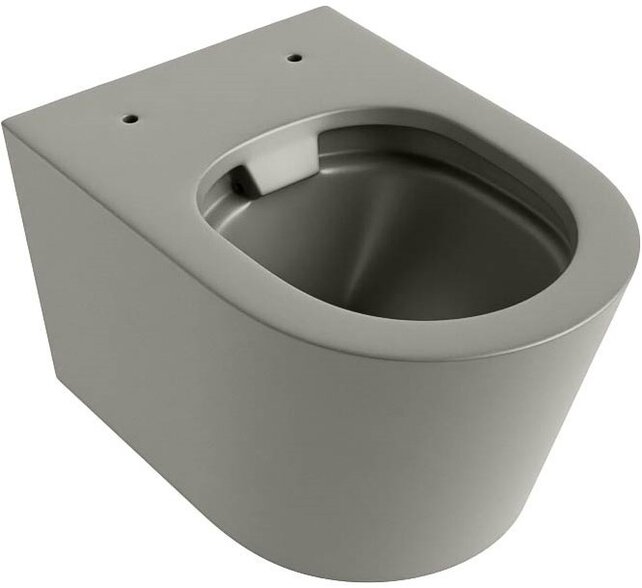 Hangend toilet Randloos LAVIE Smoke Taupe excl. Wc bril