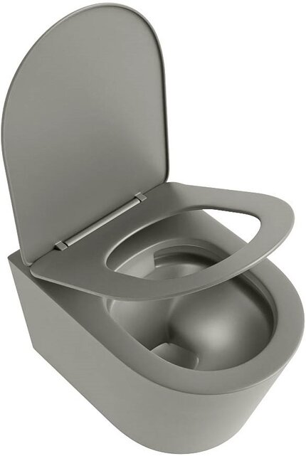 Hangend toilet Randloos LAVIE Smoke Taupe excl. Wc bril