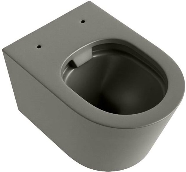 Hangend toilet Randloos LAVIE Smoke Taupe excl. Wc bril