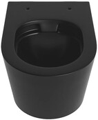 Hangend toilet Randloos LAVIE Urban Zwart Mat excl. Wc bril
