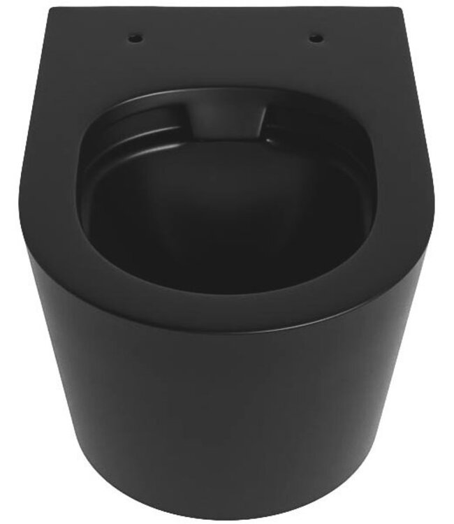 Hangend toilet Randloos LAVIE Urban Zwart Mat excl. Wc bril