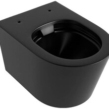 Hangend toilet Randloos LAVIE Urban Zwart Mat excl. Wc bril