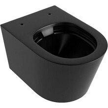 Hangend toilet Randloos LAVIE Urban Zwart Mat excl. Wc bril