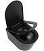 Hangend toilet Randloos LAVIE Urban Zwart Mat excl. Wc bril