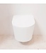 Hangend toilet Randloos LAVIE Talc Wit Mat excl. Wc bril