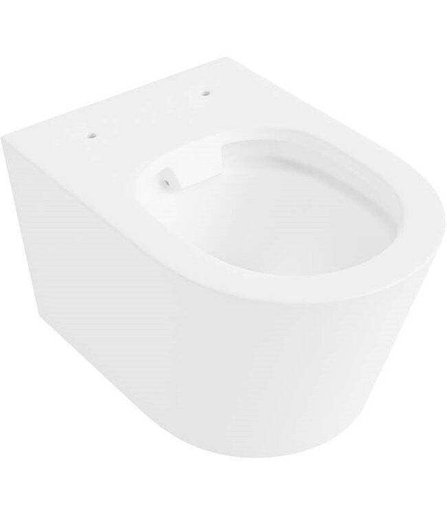 Hangend toilet Randloos LAVIE Talc Wit Mat excl. Wc bril