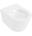 Hangend toilet Randloos LAVIE Talc Wit Mat excl. Wc bril