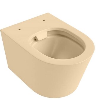 MONDIAZ Hangend toilet Randloos LAVIE Zand excl. Wc bril