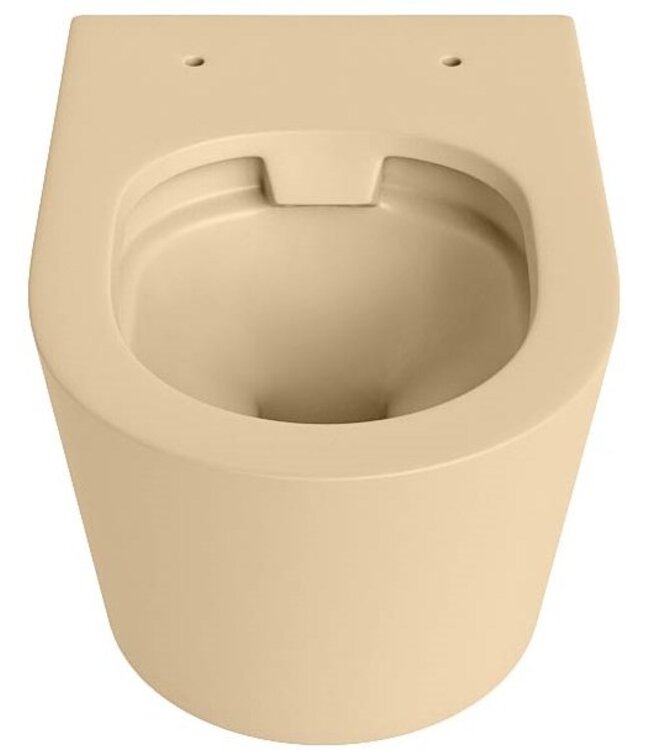 Hangend toilet Randloos LAVIE Zand excl. Wc bril