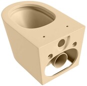 Hangend toilet Randloos LAVIE Zand excl. Wc bril