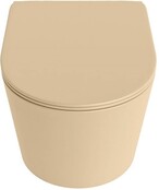 Hangend toilet Randloos LAVIE Zand excl. Wc bril