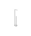 Toiletbutler Alonzo RVS Geborsteld vrijstaand toiletrolhouder met reserverolhouder - 28.9012