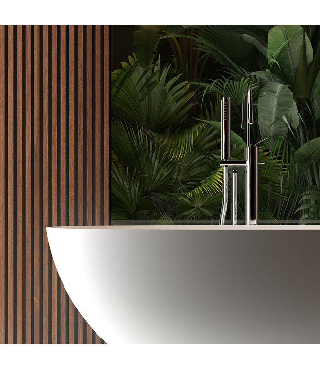 Vrijstaande Bad Chiek Ovaal 165x75x55cm Mat Wit - Solid surface - 36.4003