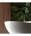 Vrijstaande Bad Waive Ovaal 160x95x60cm Mat Wit - Solid surface - 36.4002