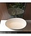 Vrijstaande Bad Waive Ovaal 160x95x60cm Mat Wit - Solid surface - 36.4002