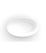 Vrijstaande Bad Waive Ovaal 160x95x60cm Mat Wit - Solid surface - 36.4002