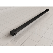Stabilisatiestang 120 cm mat zwart - Wiesbaden Slim - 20.3491