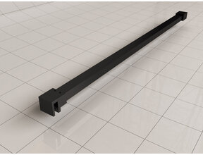 Stabilisatiestang 120 cm mat zwart - Wiesbaden Slim - 20.3491