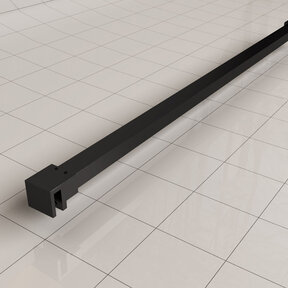 Stabilisatiestang 120 cm mat zwart - Wiesbaden Slim - 20.3491