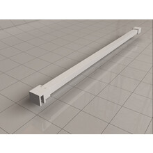 Stabilisatiestang 120 cm Mat Wit - Wiesbaden Slim - 20.3493
