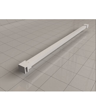 Wiesbaden Stabilisatiestang 120 cm Mat Wit - Wiesbaden Slim - 20.3493