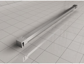 Stabilisatiestang 120 cm Chroom - Wiesbaden Slim - 20.3490