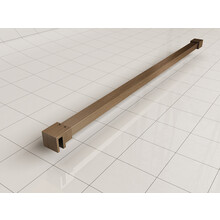 Stabilisatiestang 120 cm Geborsteld Brons koper - Wiesbaden Slim - 20.3416