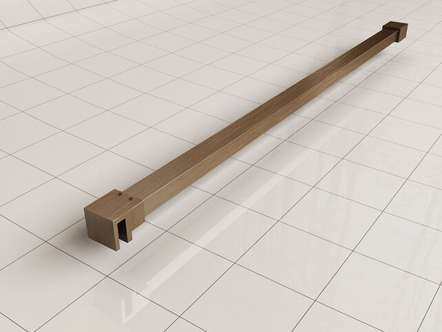 Stabilisatiestang 120 cm Geborsteld Brons koper - Wiesbaden Slim - 20.3416 Stabilisatiestang 120 cm Geborsteld Brons koper - Wiesbaden Slim - 20.3416