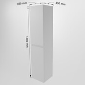 AIVY badkamerkast Chai 160x35x35cm MDF 2 Deuren Softclose Greeploos