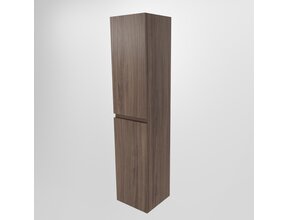 AIVY badkamerkast Mocha 160x35x35cm MDF 2 Deuren Softclose Greeploos