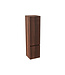 Kolomkast Ela Ribbelfront Walnoot Eik 135x35x35cm