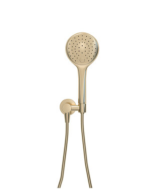 Wiesbaden Handdoucheset Wiesbaden UniMatch Geborsteld Messing handdouche met 3 standen - 29.3720