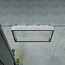 ALONI Doucherek Opbouw Frame Aloni RVS met Handdoekhaken 30x60cm - Aluminium