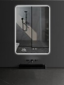 Spiegel Vierkant⎢Aloni Queen 60x80cm⎢met LED - dimbaar en spiegelverwarming Spiegel Vierkant⎢Aloni Queen 60x80cm⎢met LED - dimbaar en spiegelverwarming