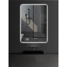 Spiegel Vierkant⎢Aloni Queen 60x80cm⎢met LED - dimbaar en spiegelverwarming