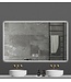 Spiegel Vierkant⎢Aloni Queen 80x60cm⎢met LED - dimbaar en spiegelverwarming