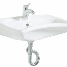 Wastafel MIVA - 60x50cm - Extra Rolstoeltoegangkelijk