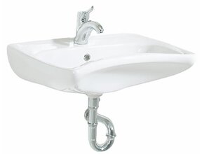 Wastafel MIVA - 60x50cm - Extra Rolstoeltoegangkelijk