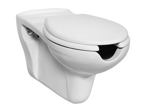 Hangtoilet MIVA 68cm - Mindervaliden toilet incl. Wc-bril