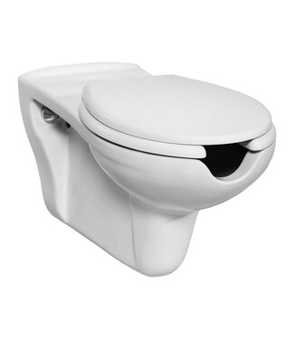 CREAVIT Hangtoilet MIVA 68cm - Mindervaliden toilet incl. Wc-bril
