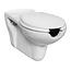 CREAVIT Hangtoilet MIVA 68cm - Mindervaliden toilet incl. Wc-bril