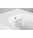 Bidet wc Hangend Vesta Mat Wit met geïntegreerde kraan Warm Koud Randloos excl. Wc-bril - 32.3553