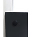 Bidet wc Hangend Vesta Mat Zwart met geïntegreerde kraan Koud Randloos excl. Wc-bril - 32.3546